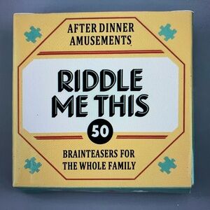 Riddle Me This Game - Yellow